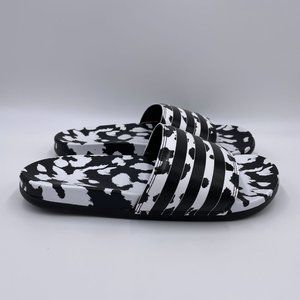 Adidas Adilette Comfort Black / White Womens Slides